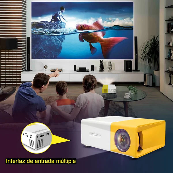 Mini Proyector LED Portatil