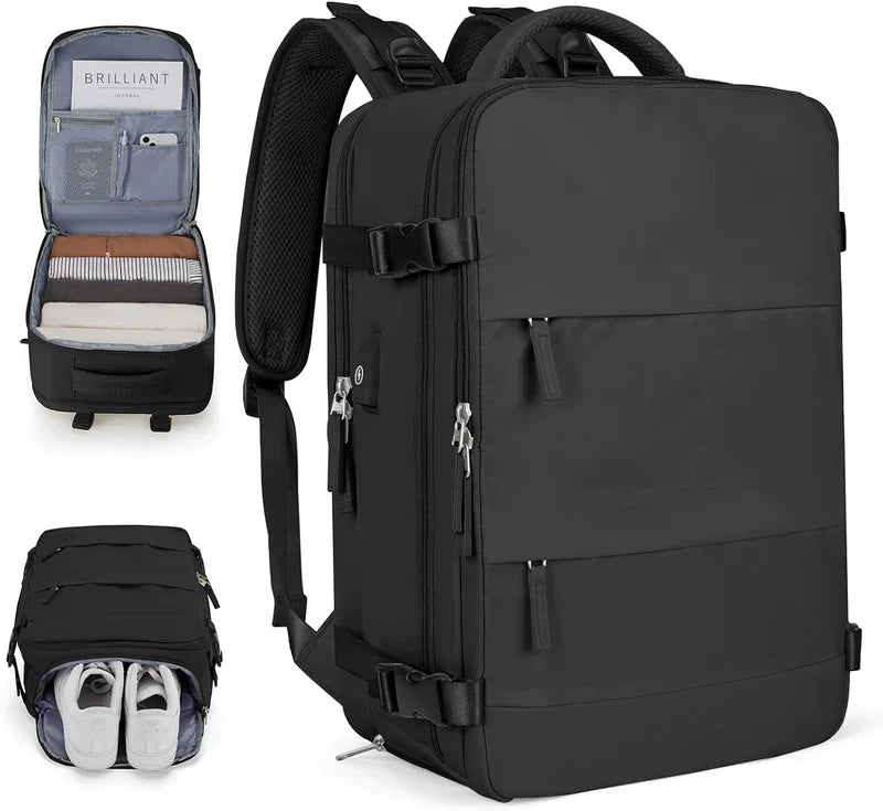 TravelersBackpack™ - Mochila Viajera con Múltiples Compartimientos - La Mochila Ideal para Viajeros