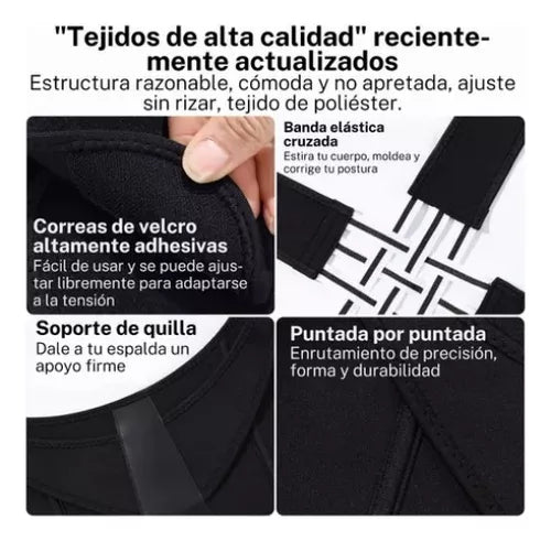 Corrector de Postura profesional, cuidado de la espalda